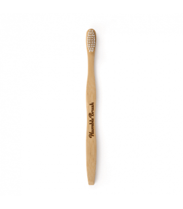 THE HUMBLE CO SOFT BAMBOO TOOTHBRUSH WHITE