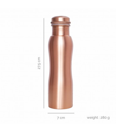 FORREST & LOVE ΧΑΛΚΙΝΟ ΜΠΟΥΚΑΛΙ ΝΕΡΟΥ ΜΑΤ 900ml