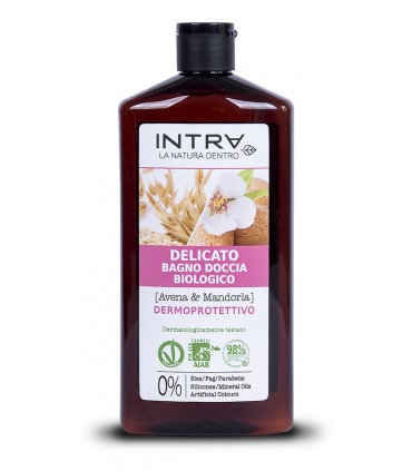 INTRA DELICATE BODY WASH OAT & ALMOND 400ml