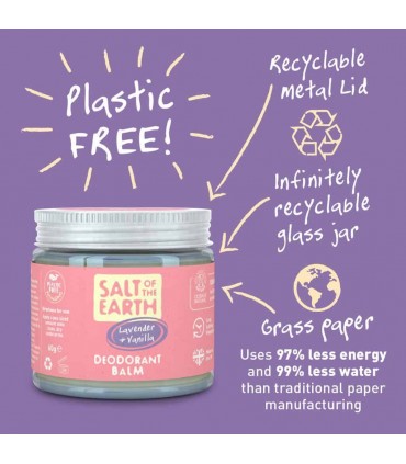 SALT OF THE EARTH ΑΠΟΣΜΗΤΙΚΟ VANILLA & LAVENDER 60g