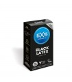 EXS BLACK LATEX CONDOMS 12pcs