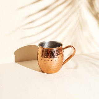 FORREST & LOVE STEEL MUG IN COPPER FINISH 450ml