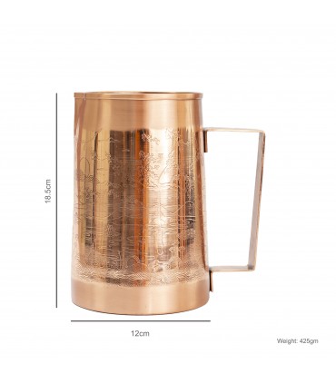 FORREST & LOVE ΧΑΛΚΙΝΗ ΚΑΝΑΤΑ ΝΕΡΟΥ PARADISE 1500ml