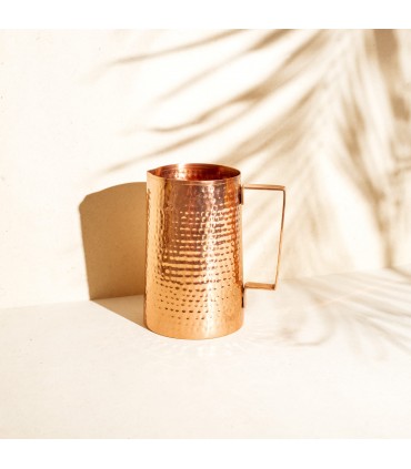 FORREST & LOVE COPPER WATER JUG HAMMERED 1500ml