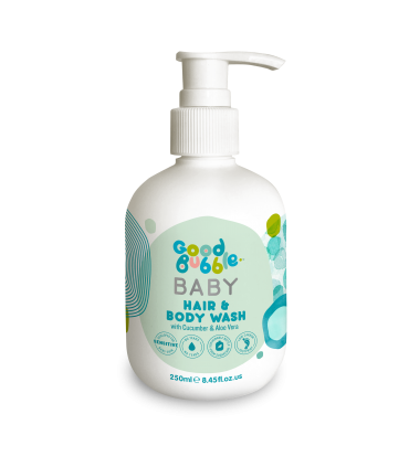 GOOD BUBBLE 2 ΣΕ 1 ΠΑΙΔΙΚΟ HAIR & BODY CUCUMBER ALOE 250ml