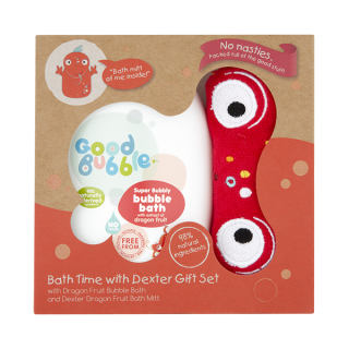 GOOD BUBBLE GIFT SET BATHTIME WITH DEXTER