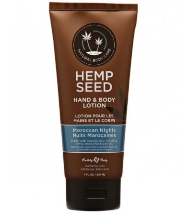 HEMP SEED HAND & BODY LOTION MOROCCAN NIGHTS 207ml