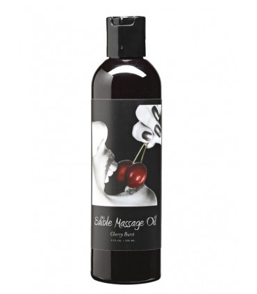 EARTHLY BODY ΒΡΩΣΙΜΟ ΛΑΔΙ ΜΑΣΑΖ CHERRY BURST 60ml