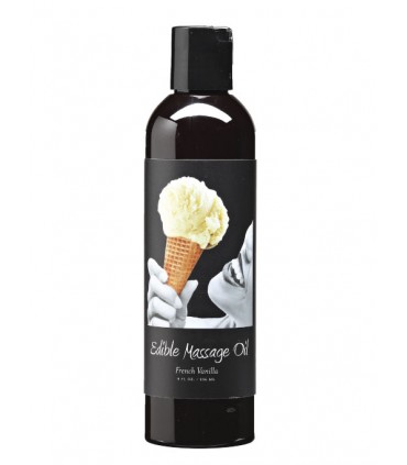 EARTHLY BODY ΒΡΩΣΙΜΟ ΛΑΔΙ ΜΑΣΑΖ FRENCH VANILLA 60ml