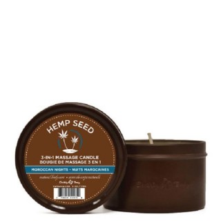HEMP SEED 3 ΣΕ 1 ΚΕΡΙ ΜΑΣΑΖ MOROCCAN NIGHTS 170g