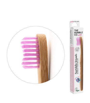 THE HUMBLE CO KIDS BAMBOO TOOTHBRUSH ULTRA SOFT