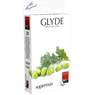 GLYDE PREMIUM VEGAN ΠΡΟΦΥΛΑΚΤΙΚΑ SUPER MAX 10τμχ
