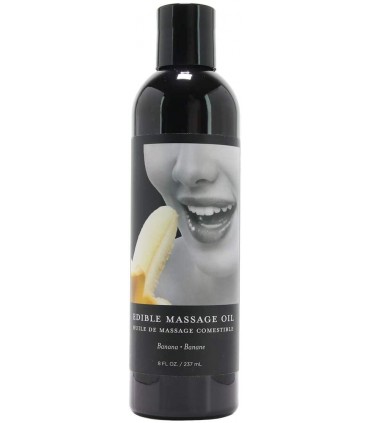 EARTHLY BODY EDIBLE MASAGE OIL BANANA 237ml